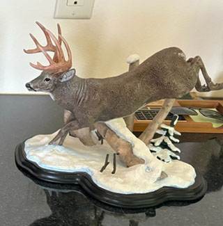 Leaping Buck by Danbury Mint-630x640px